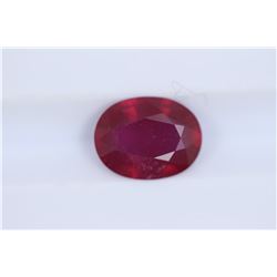 2.01ct Ruby Oval cut