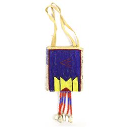 Ethnic Beaded Pouch