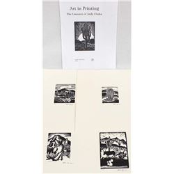 4 Andy Chuka Linocut Prints