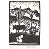 Image 7 : 4 Andy Chuka Linocut Prints