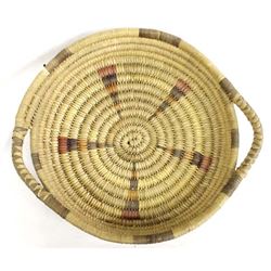 Large Southwestern Design Coiled Basket