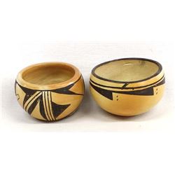 2 Pieces of Historic Native American Hopi Pottery