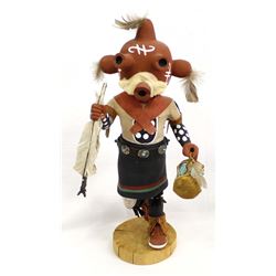 Hopi Mudhead Kachina by Junior Torivio