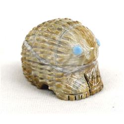 Zuni Porcupine Fetish by Todd Lowsayatee