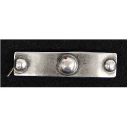 Vintage Mexican Silver Hair Barrette