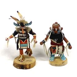 2 Native American Navajo Kachinas