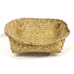 Rare Antique Mikasoki Seminole Palmetto Basket