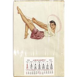 1955 Pinup Calendar