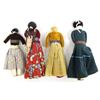 Image 2 : 4 Vintage Native American Navajo Cloth Dolls