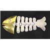 Image 1 : Taxco Sterling & Brass Fish Pin