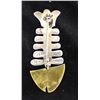 Image 2 : Taxco Sterling & Brass Fish Pin