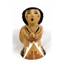 Native American Jemez Pueblo Pottery Angel