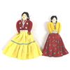 Image 1 : 2 Vintage Native American Navajo Cloth Dolls