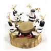 Image 1 : Navajo Hano Clown Table Kachinas by S & R Barbone
