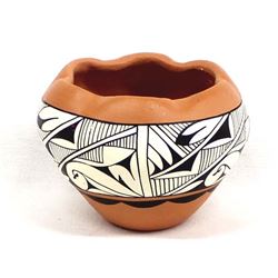 Native American Jemez Pottery Bowl by R. N. Toya