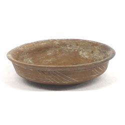 Pre Columbian Nayarit Incised Bowl