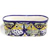 Image 1 : Mexican Glazed Pottery Planter