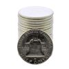 Image 2 : Roll of (20) Brilliant Uncirculated 1963 Franklin Half Dollar Coins