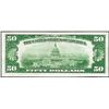 Image 2 : 1929 $50 First National Bank Danville, IL CH# 113 National Currency Note