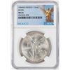 Image 1 : 1984Mo Mexico 1 Onza Libertad Silver Coin NGC MS65
