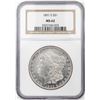 Image 1 : 1891-S $1 Morgan Silver Dollar Coin NGC MS62