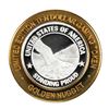 Image 1 : .999 Silver Golden Nugget Las Vegas $10 Casino Limited Edition Gaming Token