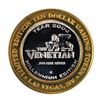 Image 1 : .999 Silver The Venetian Las Vegas, NV $10 Casino Limited Edition Gaming Token