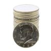 Image 1 : Roll of (20) Brilliant Uncirculated 1964 Kennedy Half Dollar Coins