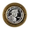 Image 1 : .999 Silver Plaza Las Vegas, NV $10 Casino Limited Edition Gaming Token