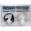 Image 1 : 1986-S & 2016-W $1 Proof American Silver Eagle Coin Set PCGS PR70DCAM