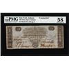 Image 1 : 1810's $10 Bank of Auburn NY "Counterfeit" Obsolete Note PMG Ch. About Uncirculated 58