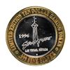Image 2 : .999 Silver Stratosphere Las Vegas, NV $10 Casino Limited Edition Gaming Token