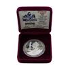 Image 1 : 1987 Rarities Mint Disney Dopey 1oz Silver Proof Coin w/Box & COA