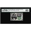 Image 1 : 1874 10 Cent Fifth Issue Fractional Currency Note Fr.1264 PMG Choice Uncirculated 65EPQ