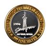 Image 2 : .999 Silver Stratosphere Las Vegas, Nevada $10 Casino Limited Edition Gaming Token