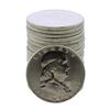 Image 1 : Roll of (20) Brilliant Uncirculated 1963 Franklin Half Dollar Coins