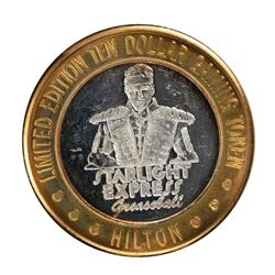 .999 Silver Hilton Las Vegas, Nevada $10 Casino Limited Edition Gaming Token