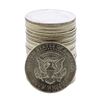 Image 2 : Roll of (20) Brilliant Uncirculated 1964 Kennedy Half Dollar Coins