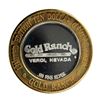 Image 2 : .999 Silver Gold Ranch Casino Verdi, Nevada $10 Casino Limited Edition Gaming Token