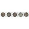 Image 1 : Lot of (5) Pre 1921 $1 Morgan Silver Dollar Coins