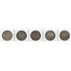 Image 2 : Lot of (5) Pre 1921 $1 Morgan Silver Dollar Coins