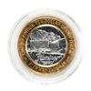 Image 1 : .999 Fine Silver Flamingo Casino Laughlin, NV $10 Limited Edition Gaming Token