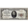 Image 1 : 1929 $20 Peoples Bank & Trust of Washington, Indiana CH# 3842 National Currency Note