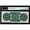 Image 2 : 1872 $20 State of South Carolina Revenue Bond Obsolete Note PMG Superb Gem Unc. 67EPQ