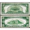 Image 2 : Set of 1929 $5/$10 St. Louis, MO CH# 12389 National Currency Notes