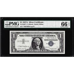 1957A $1 Silver Certificate STAR Note Fr.1620* PMG Gem Uncirculated 66EPQ