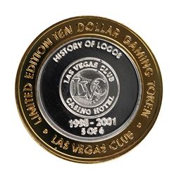 .999 Fine Silver Fremont Casino Las Vegas $10 Limited Edition Gaming Token