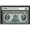 Image 1 : 1927 $20 Montreal Royal Bank of Canada Note PMG Choice Very Fine 35