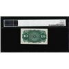 Image 2 : March 3, 1862 10 Cents Fourth Issue Fractional Note Fr.1257 PMG Choice About Unc 58
