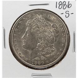 1886-S $1 Morgan Silver Dollar Coin